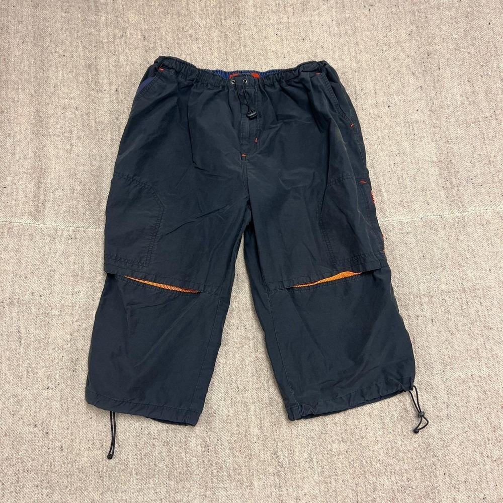 Vintage Quiksilver Shorts Mens 30 Black 2000s Y2K Baggy Skater